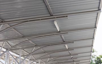 installing Binegar metal roofing